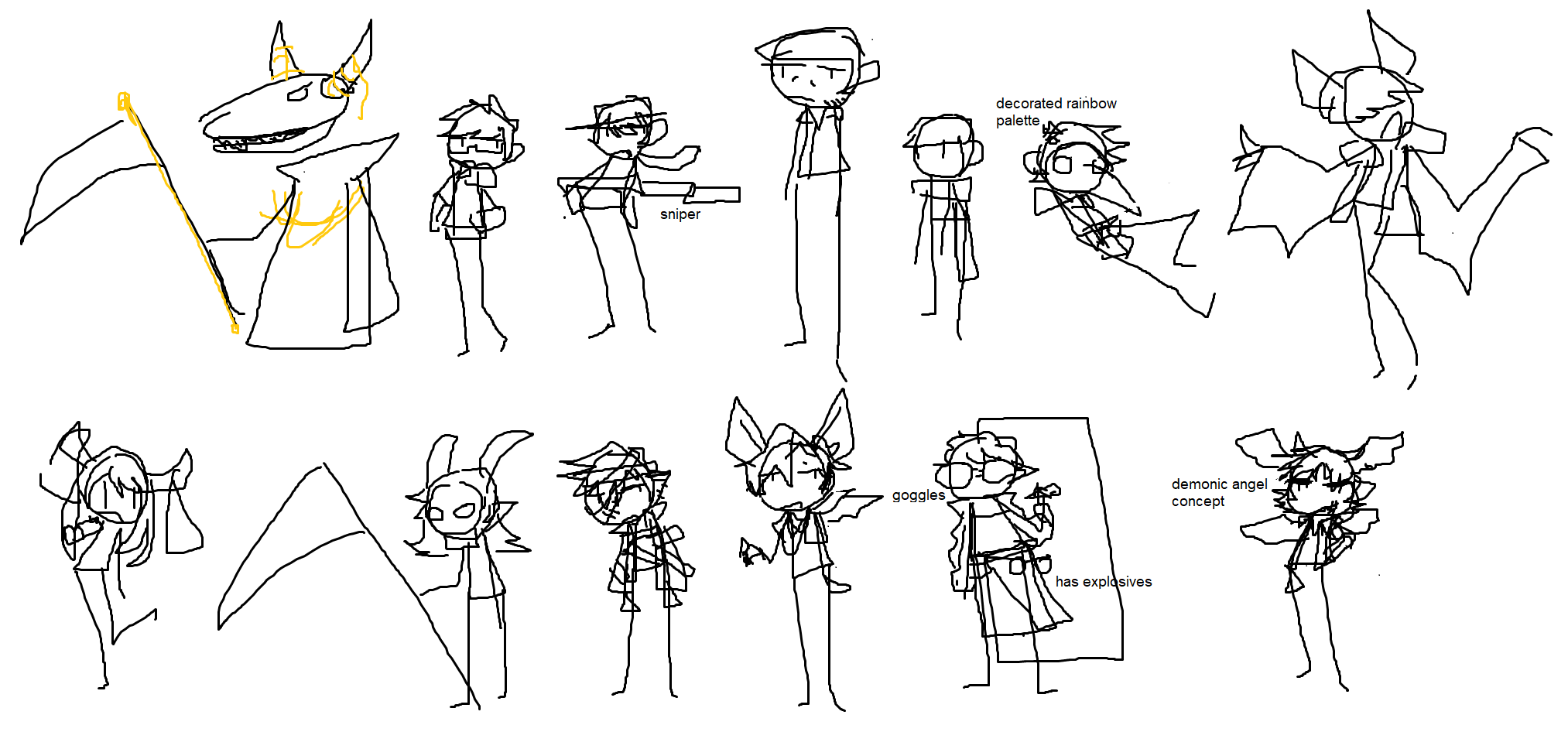 Mouse doodles